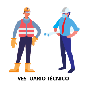 ROPA TÉCNICA Y DE USO GENERAL